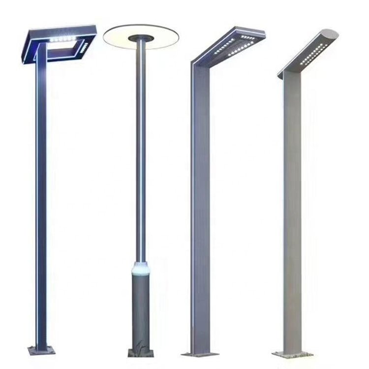 Aluminium Waterproof IP65 Pole Lamp Park Landscape Post Top Outdoor LED Garden Light