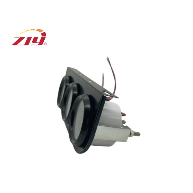 ZJY ZB156 Triple Gauge Black Gauge Auto Meter Black Gauge Auto Parts Car Parts