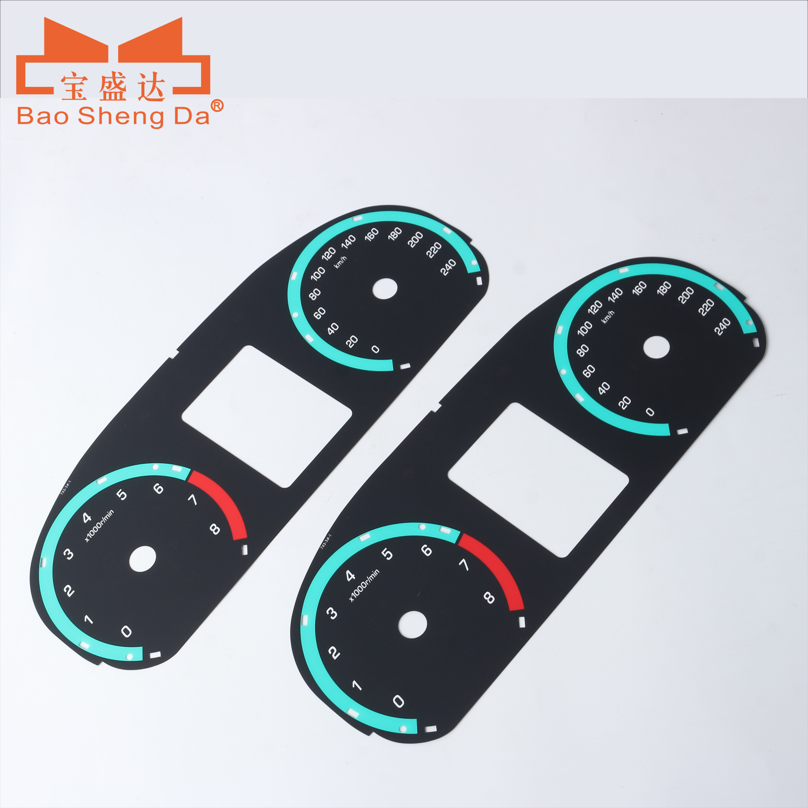 Custom Car Dashboard Display Panels Motorcycle Speedometer Display Panels Truck Speedometer Excavator Meter Accord PC Overlay