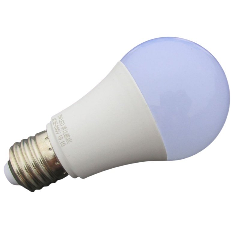 High-quality Intelligent Voice and Light Control Induction LED Bulb Ball Human Infrared Induction Lamp radar Induction Lamp