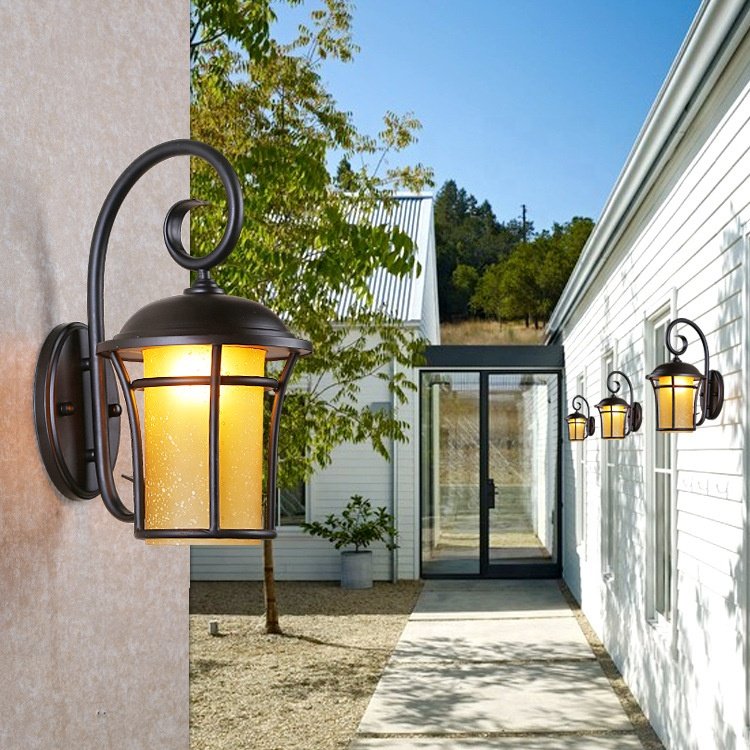 Garden Bronze Outside Wall Lantern Light Fixture Mounting Bracket 220v Large Vintage China Led Outdoor Wall Lamps
