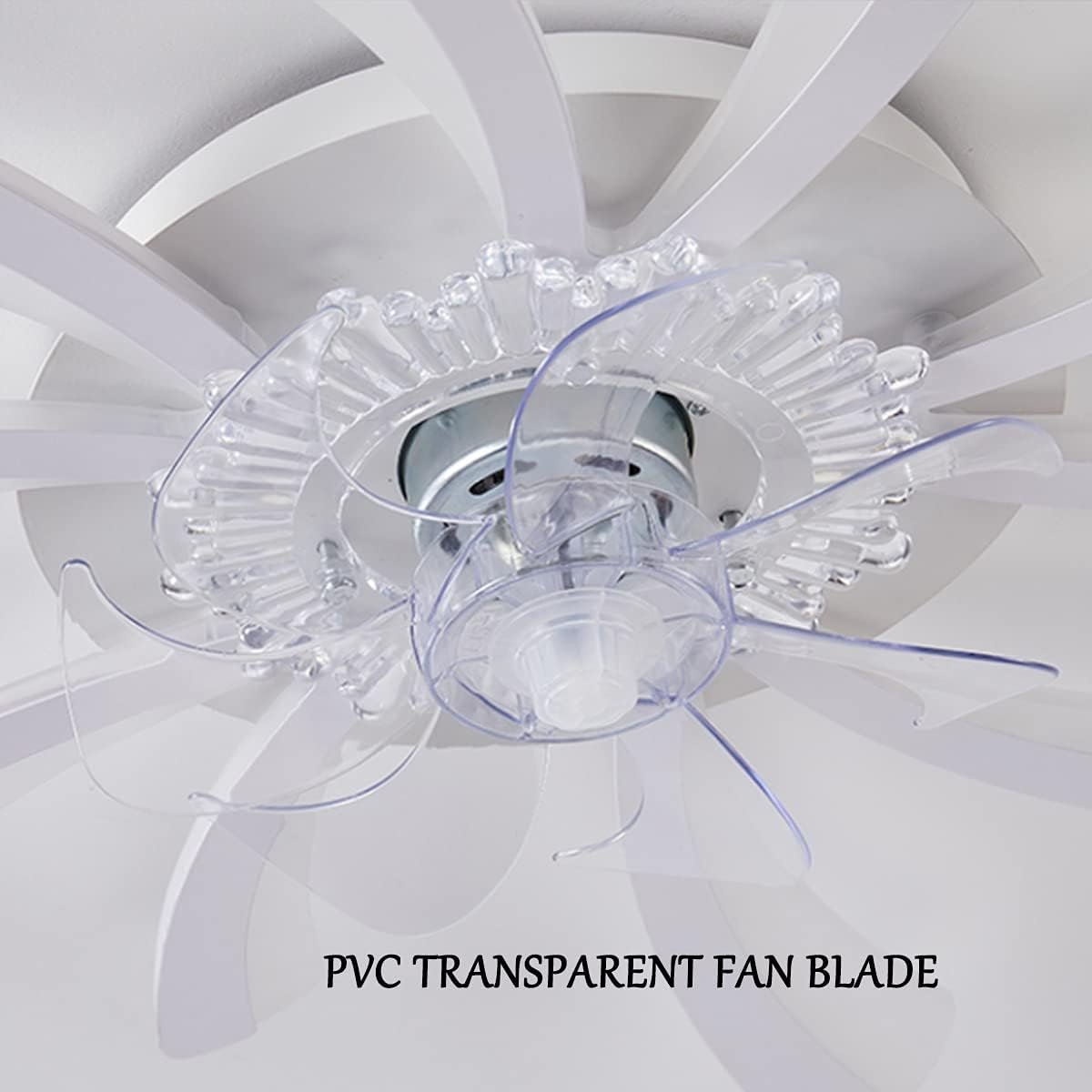 110V 220V Led Ceiling Fan With Remote Control for Living Room Ventilator Lamp Black Modern Light With Ceiling Light Fan