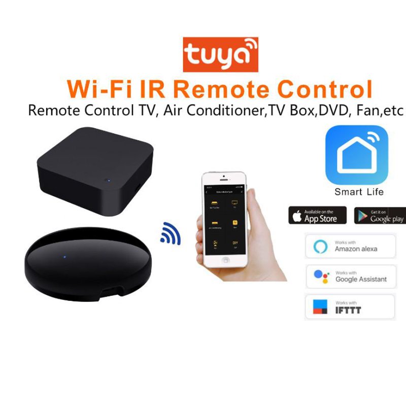 Alexa Google Home Voice Control Universal TUYA MINI Smart IR Remote Control Smart Home Infrared WiFi IR Remote Controller