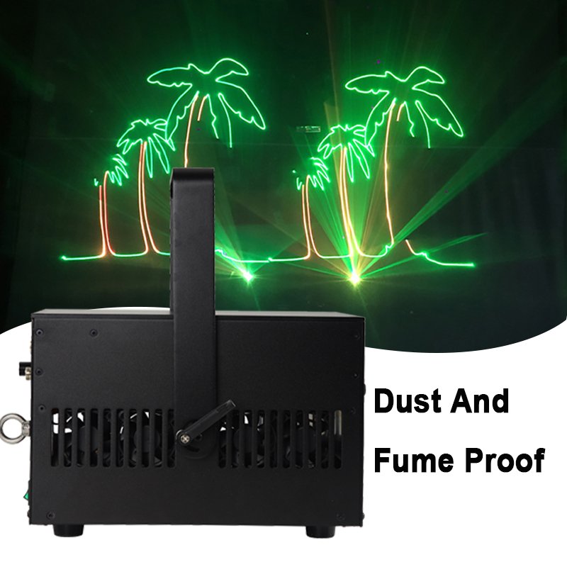 Grace 10W RGB 3in1 Laser Light Show Animation ILDA Disco DJ Night Clube Laser Light