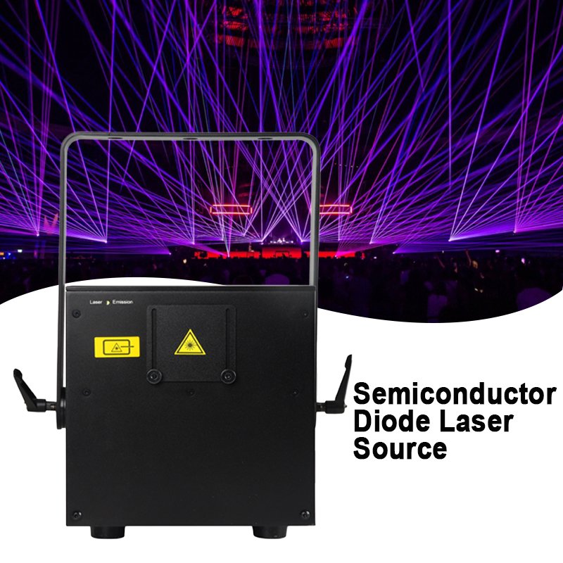 Grace 10W RGB 3in1 Laser Light Show Animation ILDA Disco DJ Night Clube Laser Light