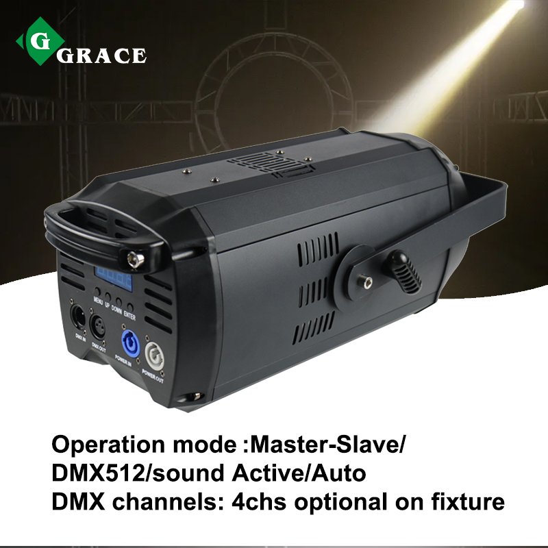 Grace 300W LED Cool White Zoom COB Stage Light