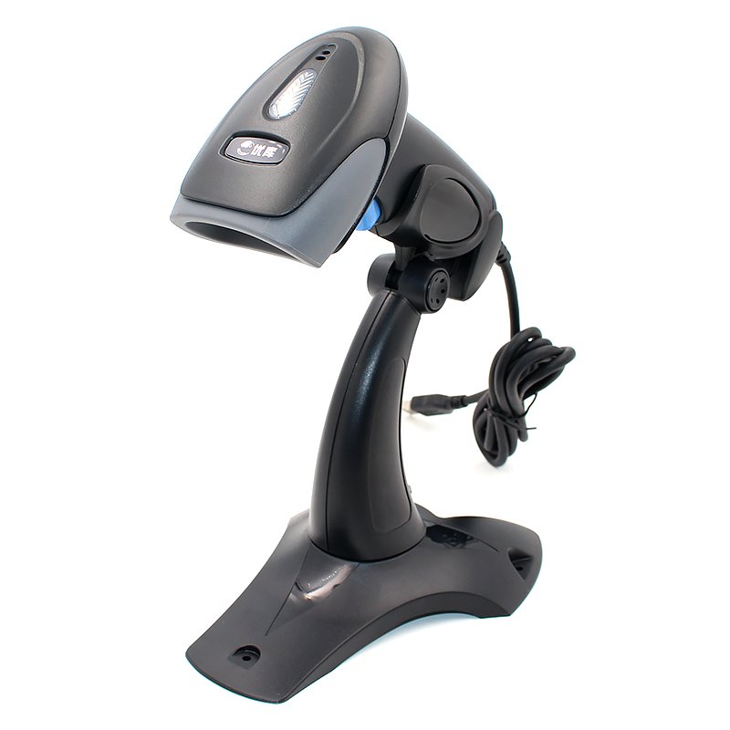 Barcode Scanner BT 2.4GHz Wireless Barcode Reader 1D/2D Auto Barcode Reader QR Code Scanner Gun