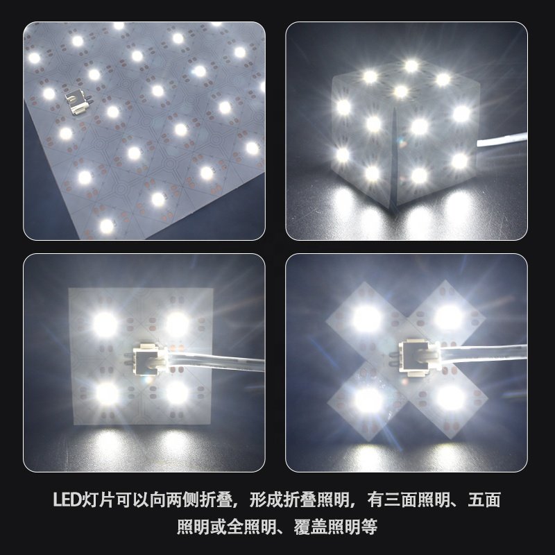 6000K Cold White LED Light Sheets DC24V 490mm 245mm Size for Marble Countertops