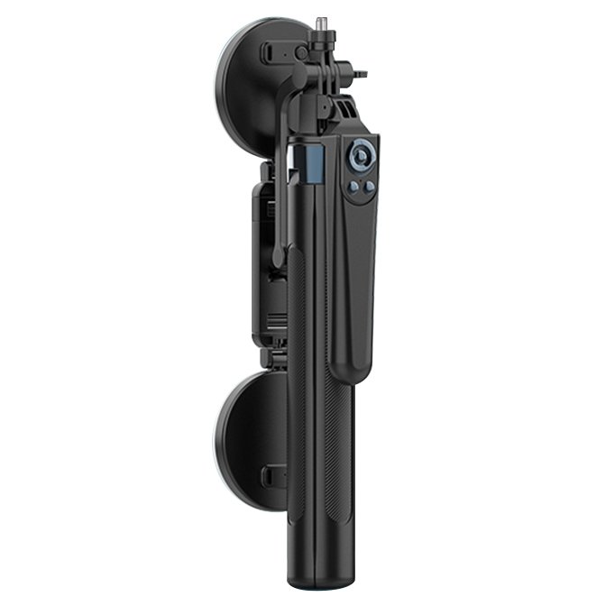 2025 Jan New Cost Effective 720 Degree 2 Axis Rotatable 1.75m Easy Open Quad Stand Quadripod Tripod Selfie Stick