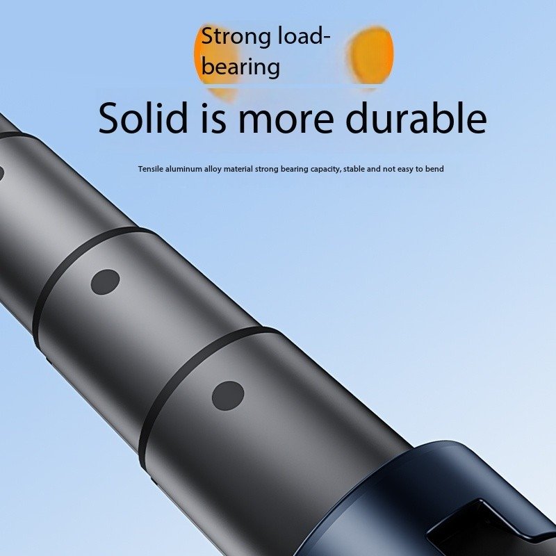 2025 Jan New Cost Effective 720 Degree 2 Axis Rotatable 1.75m Easy Open Quad Stand Quadripod Tripod Selfie Stick