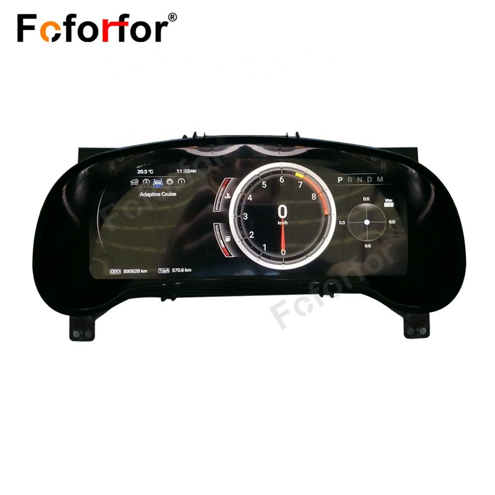 LCD Digital Cluster Virtual Cockpit for Lexus RX 2018-2021 Auto Electronics Dashboard Player Speed Meter Screen