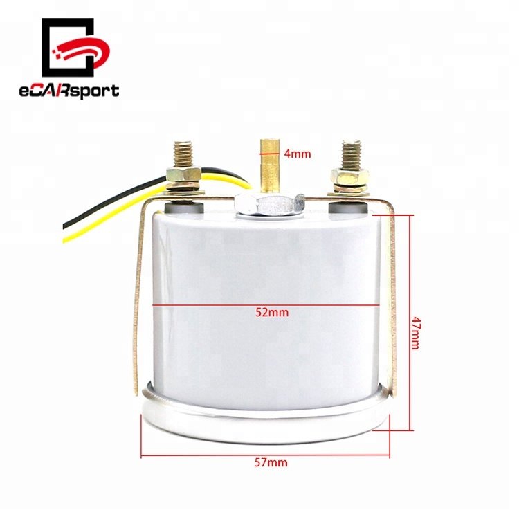 ECARsport 52mm Boost Gauge PSI Auto Car Meter