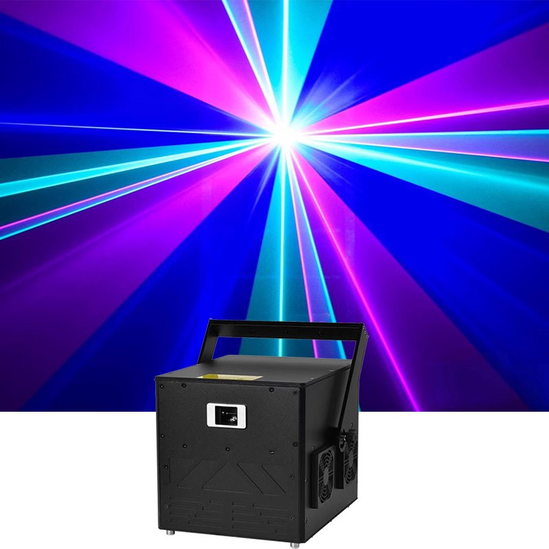 Pro DJ Lights 15W RGB 3 in 1 Full Color Dolphin Animation Line Scan 3D Effect Curtain Stage Lighting in Fog Machine Wedding