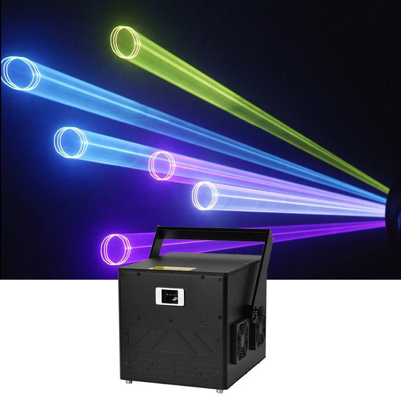 Pro DJ Lights 15W RGB 3 in 1 Full Color Dolphin Animation Line Scan 3D Effect Curtain Stage Lighting in Fog Machine Wedding