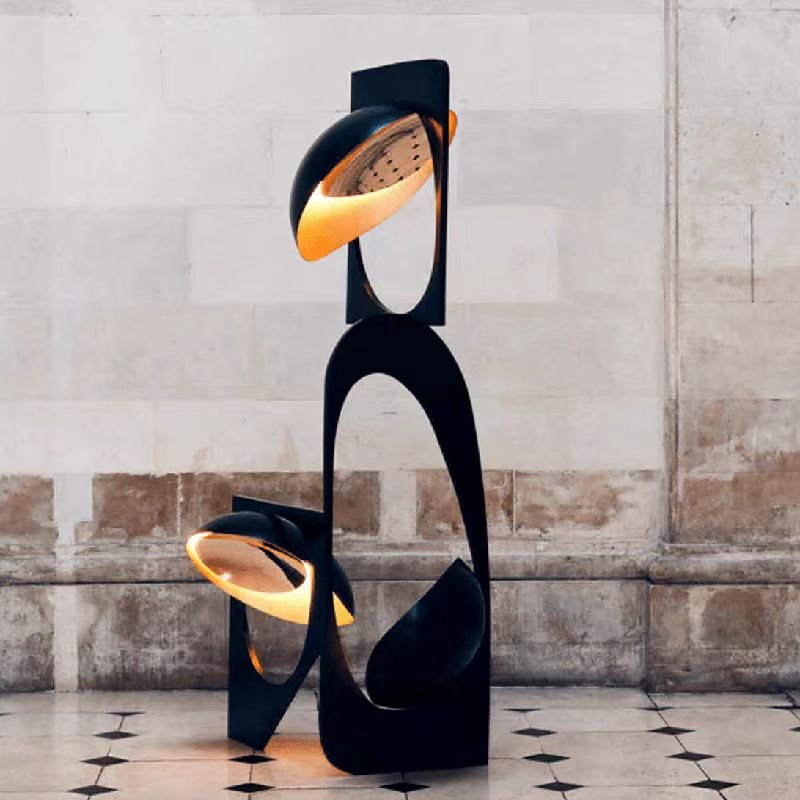 Postmodern Luxury Villa Living Room Floor Lamp Art Designer Sofa Table Lamp Bedroom Bedside Floor Lamp Customization