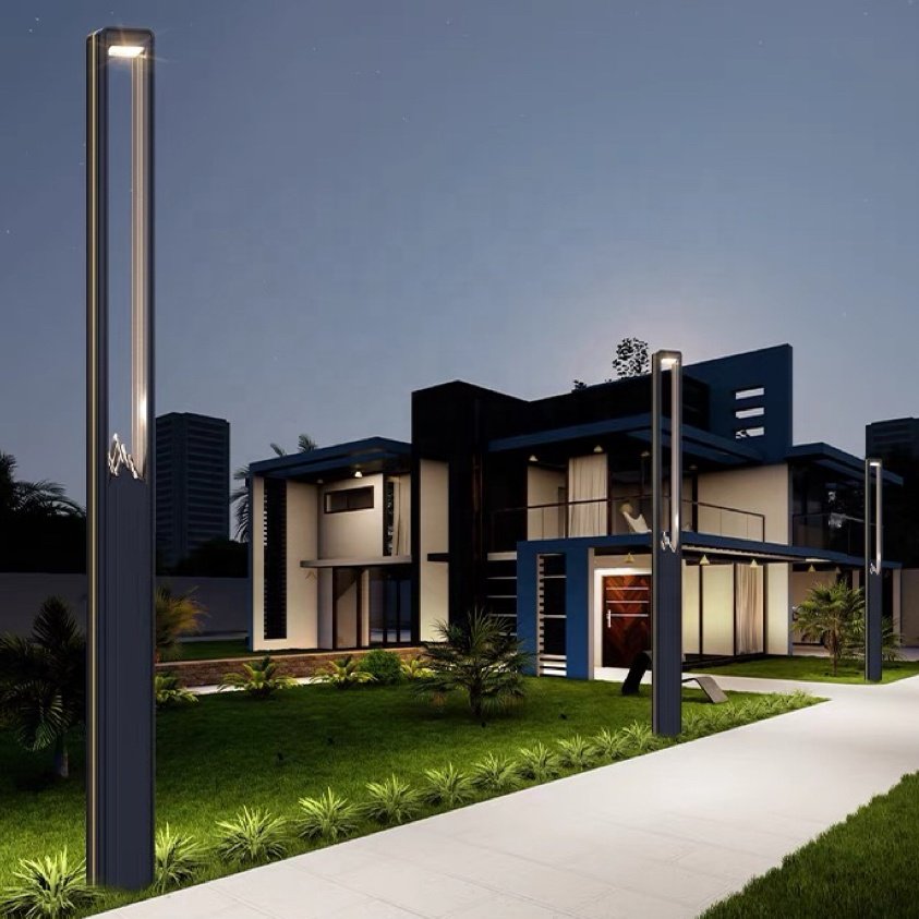 Factory Wholesale of Various Styles of Outdoor Waterproof Garden Lights, Modern Door Shaped Landscape Courtyard Lights
