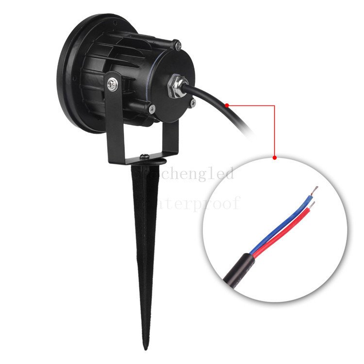 Torch Meadow Under Ground Gate Garden COB Spot Inground Flood IP67 Waterproof Landscape Spike Lamp 3w LED Garden Light