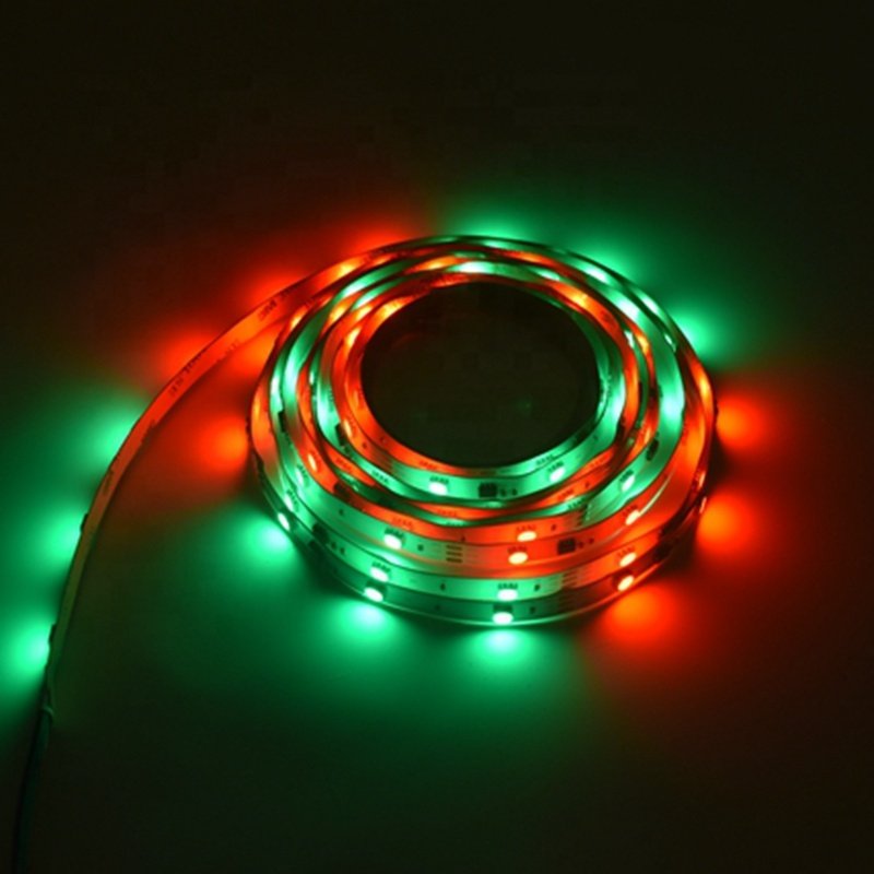Shenzhen LED Lighting RGB Addressable SMD5050 Smart Strip Lights RGB Digital LED Strips