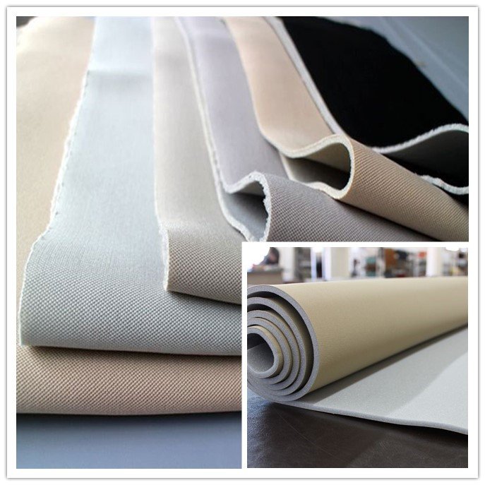 Hot Sell 3mm Foam Backed Compound Auto 3D Plain Car Ceiling Headliner Spacer Mesh Fabric for Car