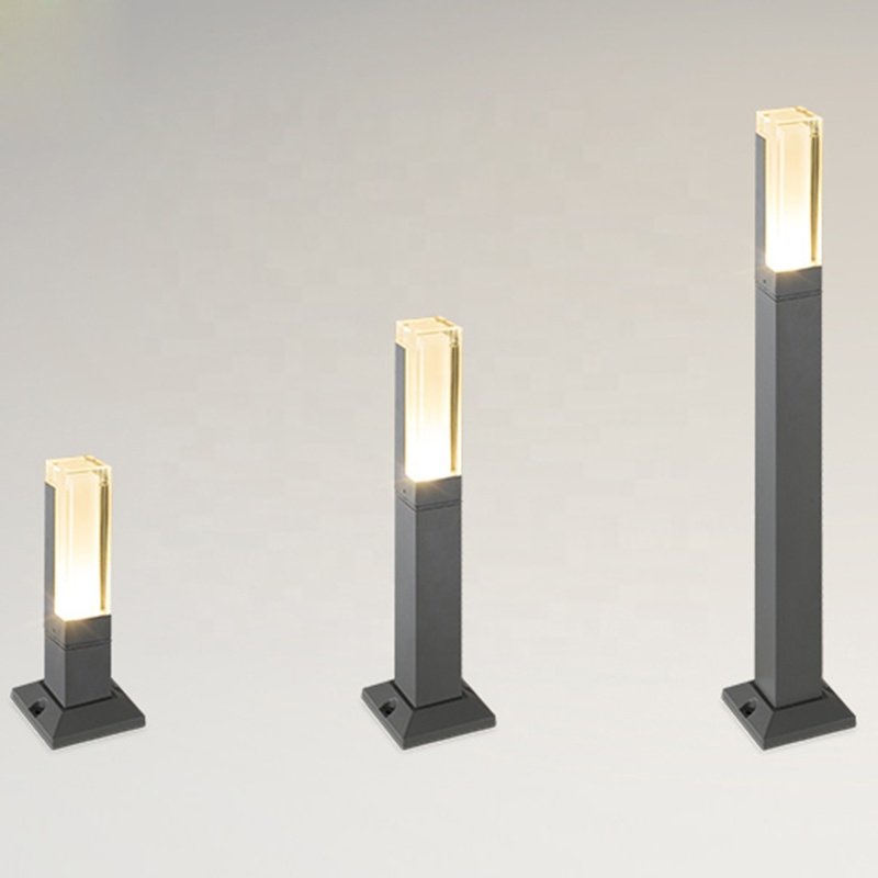 Modern Garden Light Waterproof Led Lawn Lamp Outerproof Aluminium Material Outdoor Path Led Garden Light