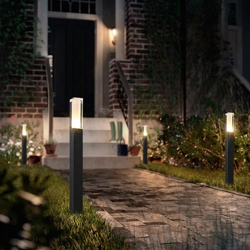 Modern Garden Light Waterproof Led Lawn Lamp Outerproof Aluminium Material Outdoor Path Led Garden Light