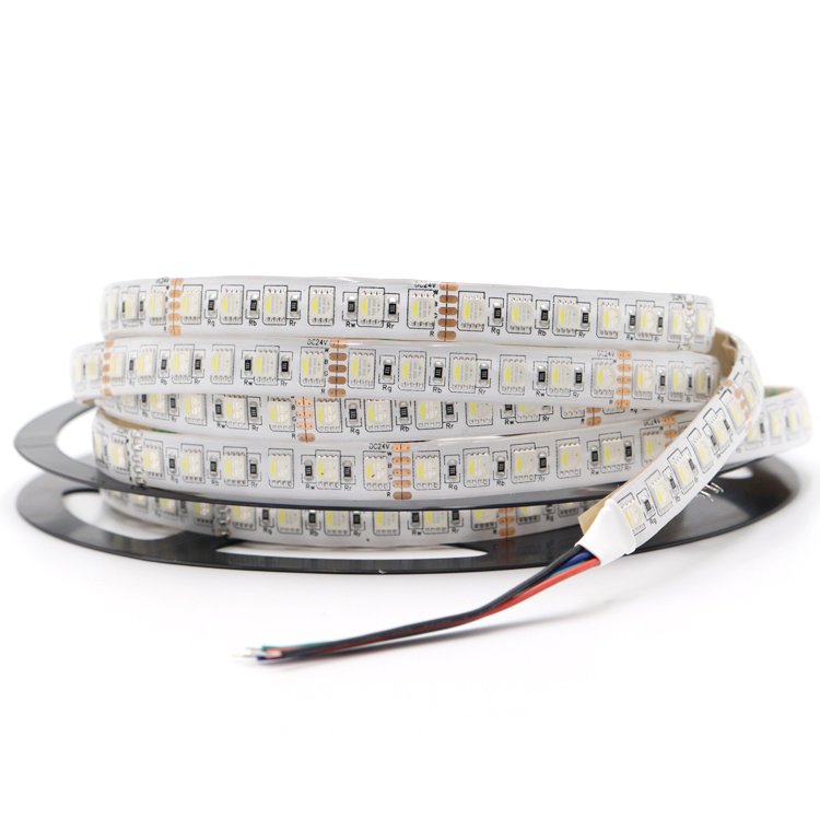 4 Color in 1 High Quality 12v 24v 96Leds/m Flexible Rgbw Led Strip Tape Light