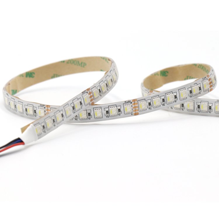 4 Color in 1 High Quality 12v 24v 96Leds/m Flexible Rgbw Led Strip Tape Light