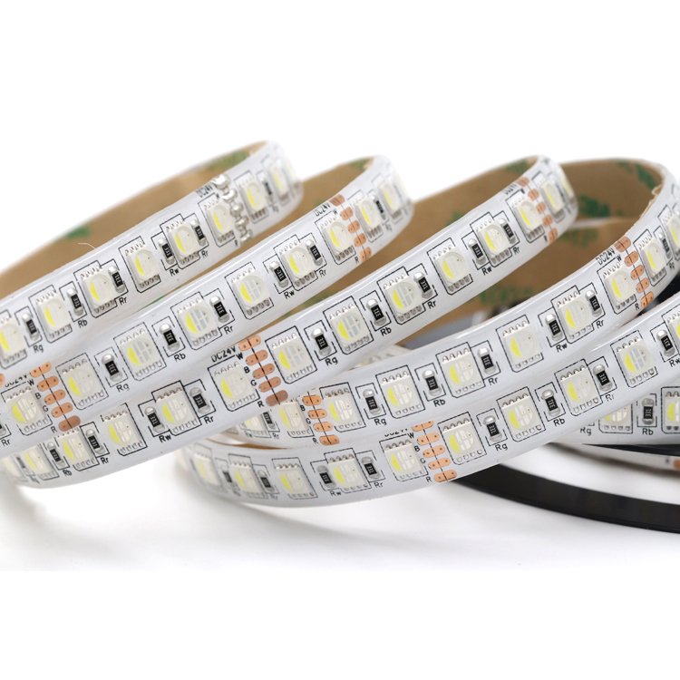 4 Color in 1 High Quality 12v 24v 96Leds/m Flexible Rgbw Led Strip Tape Light