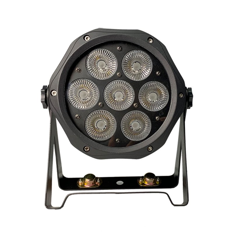 Mini Waterproof LED Par Light 7*10W RGBW 4in1 LED IP65 LED Par Light for Wedding Party Event DJ Lighting Stage Wholesale Factory