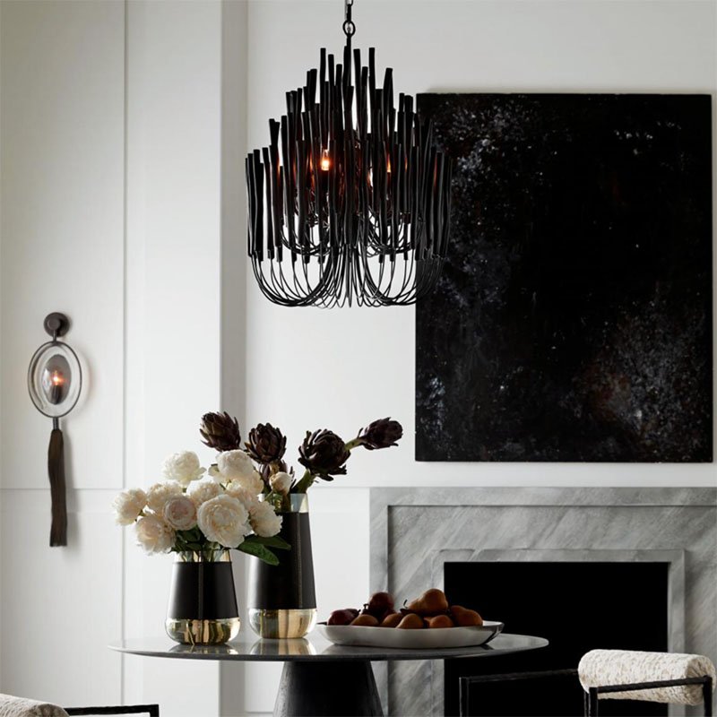 Room Bedroom Home Lighting Solid Wood Chandelier Store Villa Hotel Hall Living Room Retro Old Wooden Chandelier Light