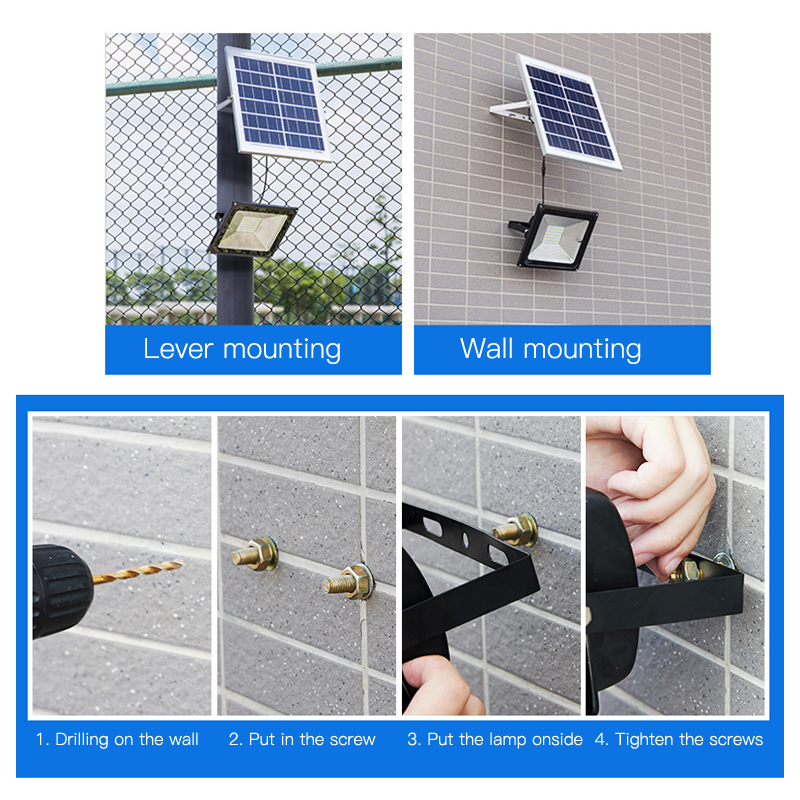 25W 40W 60W 100W 200W 300W Outdoor Lighting Waterproof Remote Control Garden Solar Light,Led Solar Flood Light,Solar Flood Light