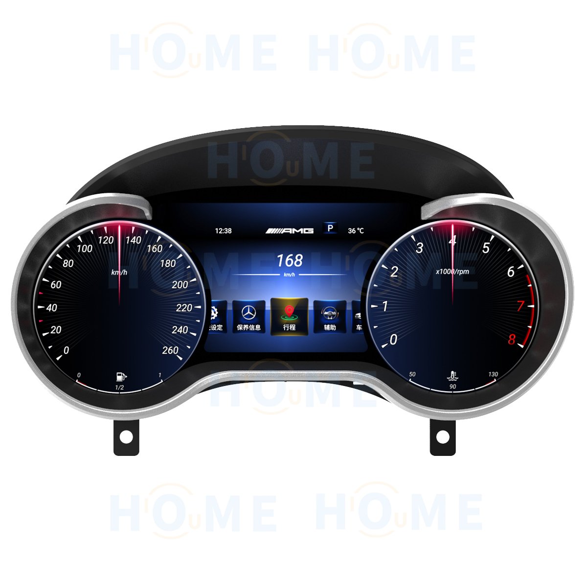 LCD Speedometer Digital Dashboard Panel Virtual Instrument Cluster CockPit for Mercedes - Benz G Class G500 G63 AMG 2013 - 2018