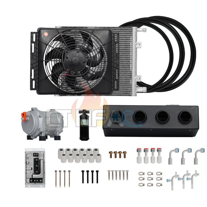 High Quality Auto A/C Cooling Cold Air Under Dash Car Universal BEU-404-100 Assembly AC Evaporator Unit