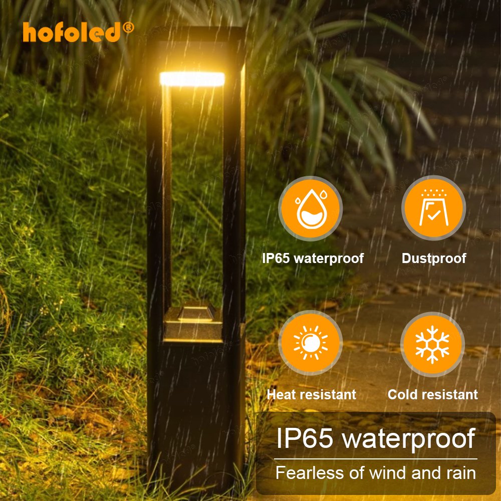 LED Garden Lamp Waterproof IP65 Home Decor for Courtyard Villa Fixture Outdoor Lawn Light