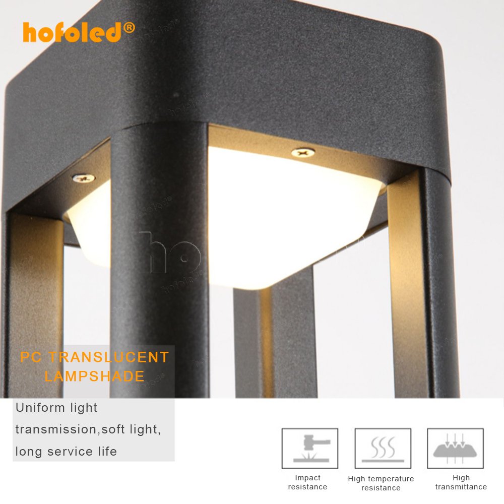 LED Garden Lamp Waterproof IP65 Home Decor for Courtyard Villa Fixture Outdoor Lawn Light