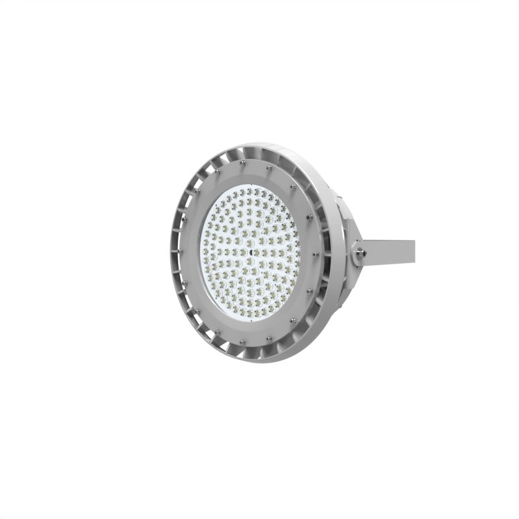 ATEX IECEx Commercial Industrial Lighting 100W/120W/150W/200W IP66 Round Shape Explosion Proof Light Zone2