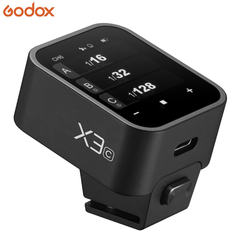 Godox X3 Trigger Wireless Flash High-speed TTL Automatic Metering Synchronous High-definition OLED Touchscreen for Canon