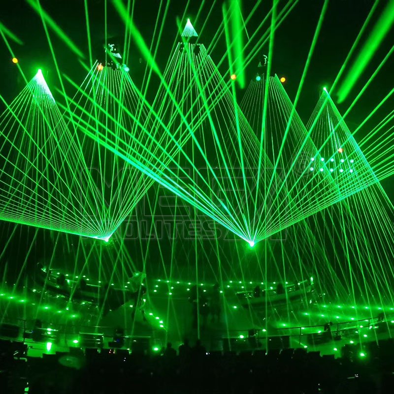 Laser 10W Factory ILDA 10Watt RGB Green Laser Show Projector Party Events Disco DJ Club Lazer Light Animation Laser Light