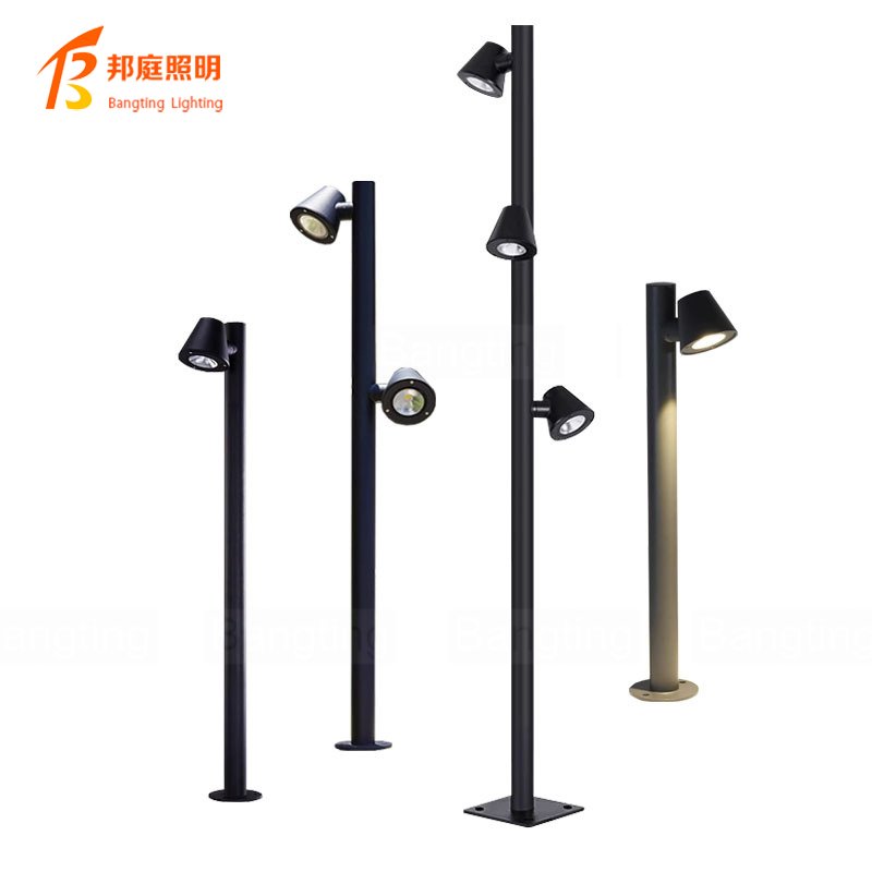 120cm Double Lamp Heads Manufacturer Lawn Lamp Outdoor Dooryard Led Garden Lighting Road Courtyard Landscape Bollard Lig