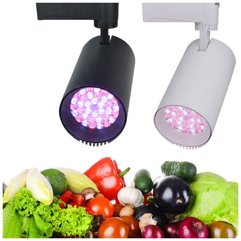 36W Dimmable LED Fresh Light Vegetables Fruit Seafood Fresh-keeping Lamp LED Fresh Pork Light Rail Track LED Fresh Lamp