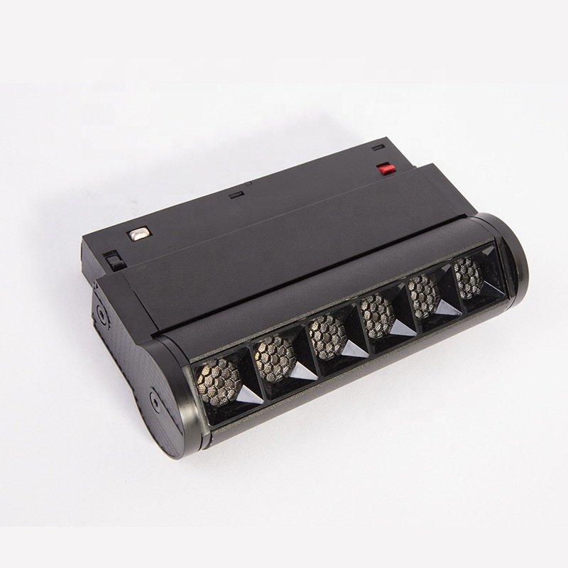 0-10v Grille Flood Light Lamp Recessed White Dali Smart Wireless Mini 48v Magnet System Cob Rail Led Magnetic Track Light System