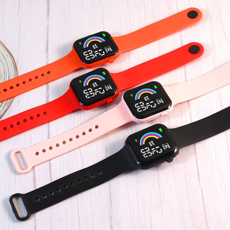Wholesale Cheap Led Digital Sports Watches Boy Girl Children's Electronic Watch