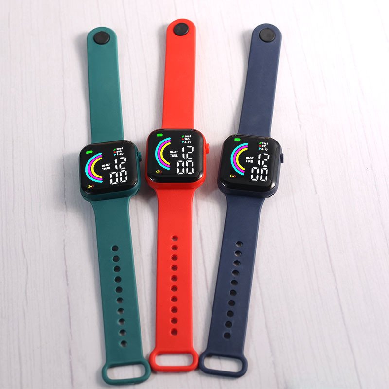 Wholesale Cheap Led Digital Sports Watches Boy Girl Children's Electronic Watch