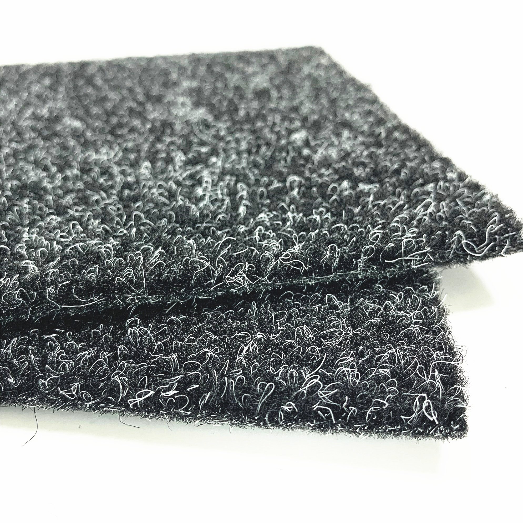 Breathable Automotive Stretch Polyester Velour Carpet for Home and Car Lining