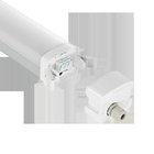 Vapor-tight Linear LED Garage Tube Light Vapor Tight Waterproof Fixture Dimmable Custom Sealing IP65 IP66 LED Tri-proof Light