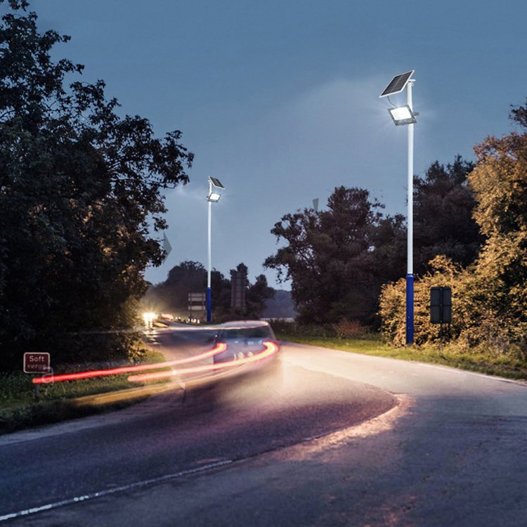 Omsen Solar Powered Outdoor Led Street Flood Lights Led 20W 1000W Reflector Lamp Solar Light Floodlight Projector Outdoor