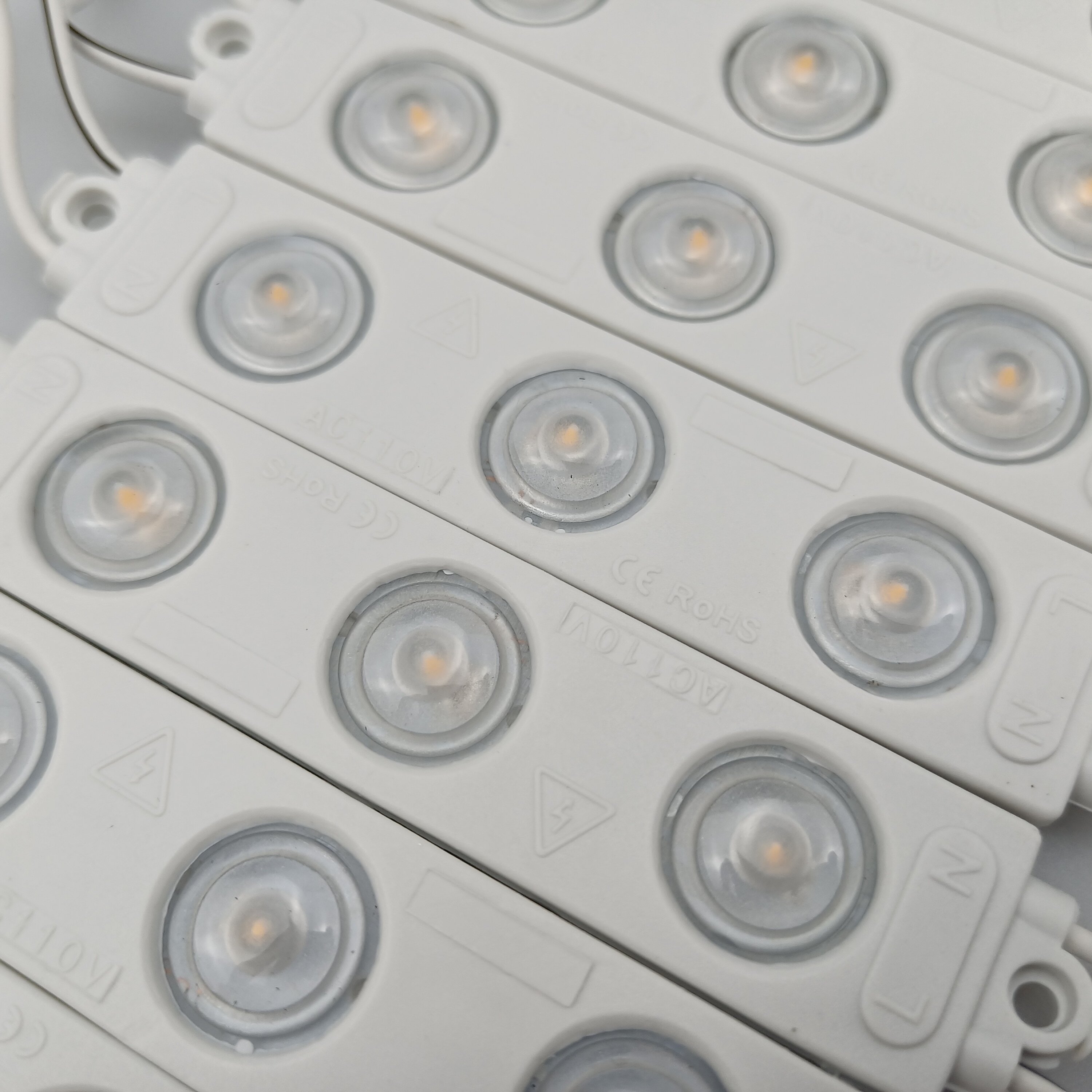 Size 9820 Direct Power Smd 2835 Modulo for Sign Board 3w Injection AC 110v Led Modules 220v Injection Module With Convex Lens