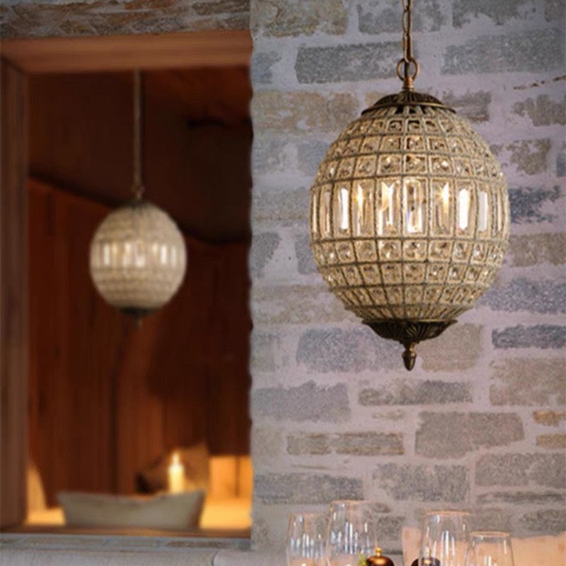 Customized France Luxury Round Home Led Ceiling Hanging Chandelier Pendant for Living Room Hotel