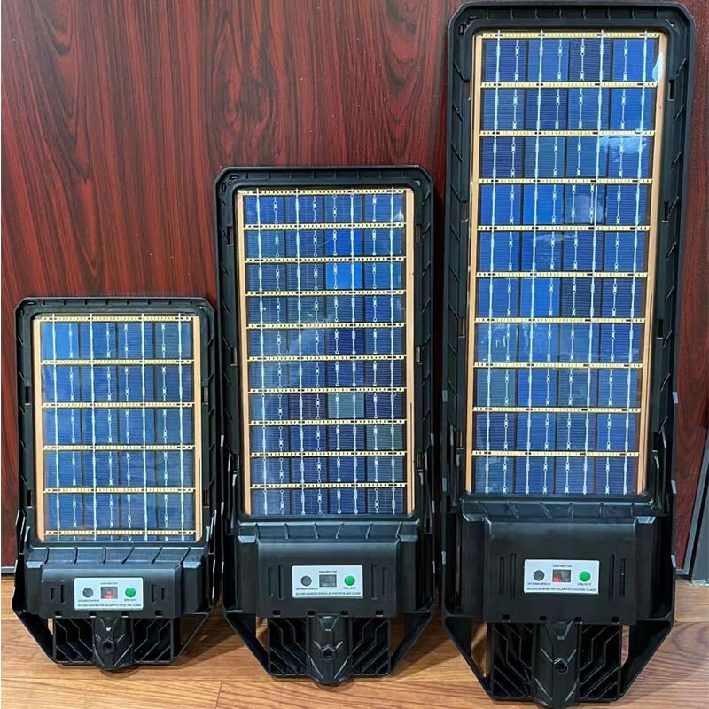Omsen Led Types of Solar Street Light 500W Stadium Light System Lights Accessories Lamps Wall With Reflector Solar Panel Post