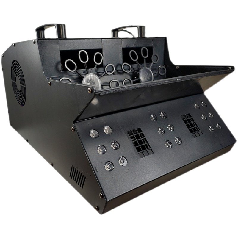 HUINENG 3500W LED Smoke Bubble Machine DJ Disco Fog Bubble Equipment for Wedding Party Show Stage Special Effect Making